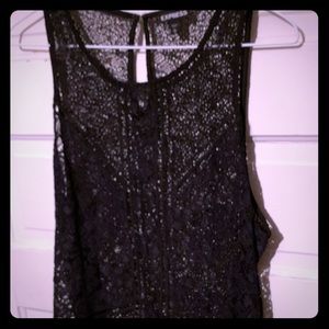 Lace tank top